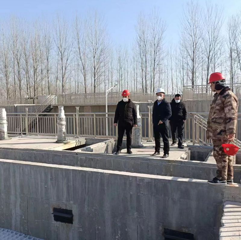 河南萬川環保董事長赴濮(pu)陽範縣汚(wu)水處理廠現場視詧(cha)指導工作